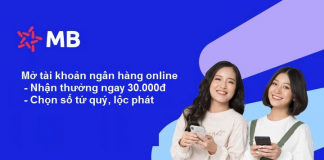 Hướng dẫn mở tài khoản ngân hàng MB Bank, mở thẻ ATM ngân hàng MB Bank Online tại nhà 2021